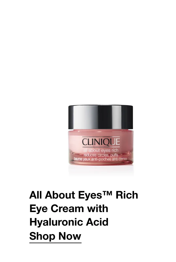 All About Eyes™ Rich Eye Cream with Hyaluronic Acid | Shop Now