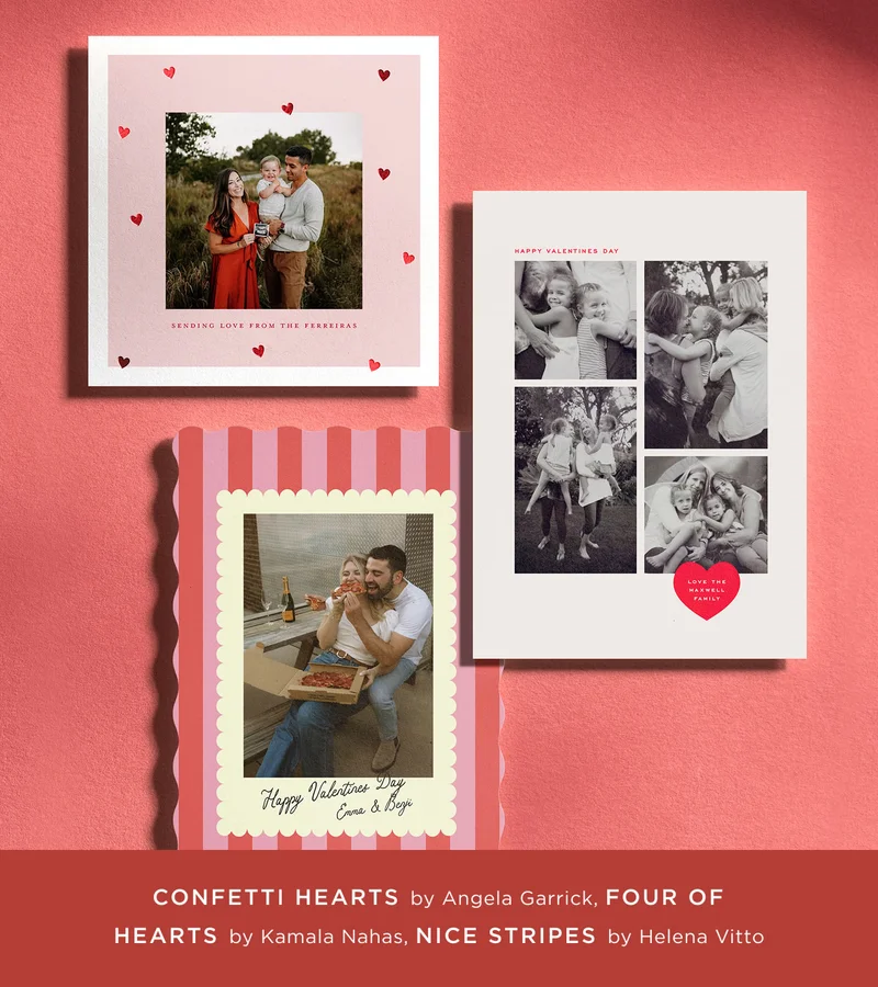 Confetti Hearts, Four of Hearts, Nice Stripes