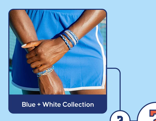 Blue + White Collection
