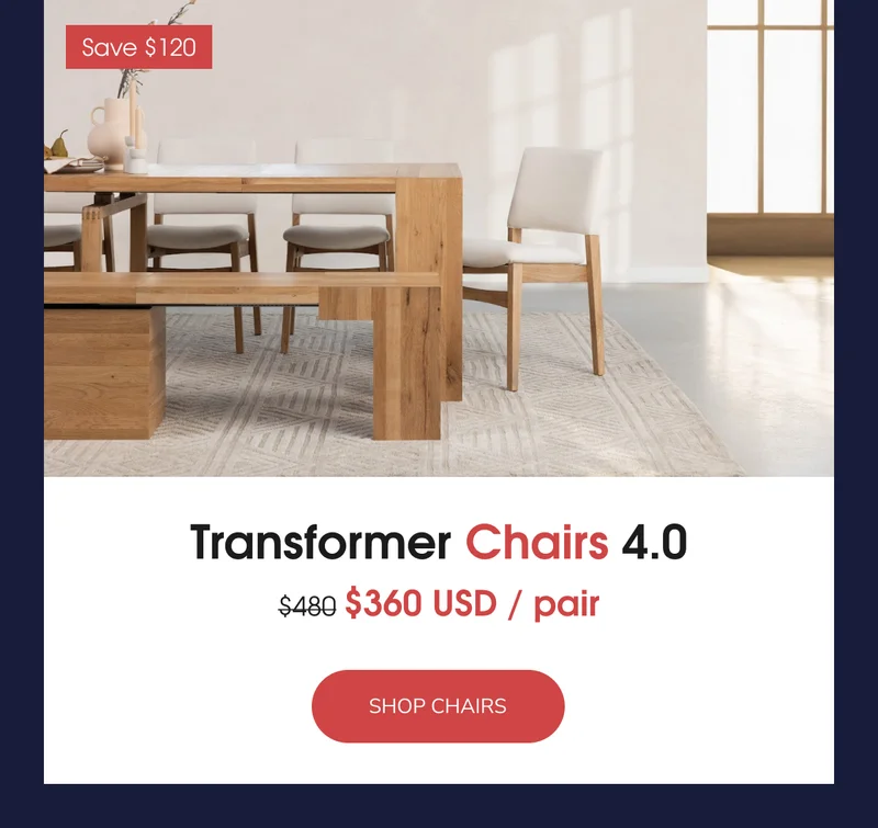 Transformer Chairs 4.0