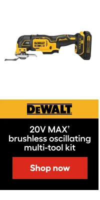 DEWALT. V20 max brushless oscillating multi-tool kit