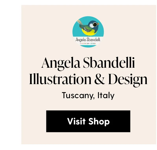 Angela Sbandelli Illustration and Design | Tuscany, Italy | Visit Shop