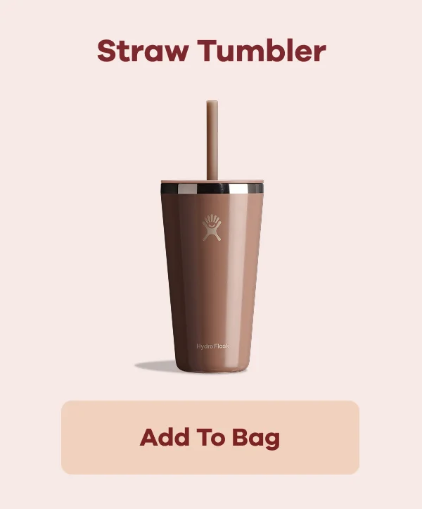 Straw Tumbler | Add To Bag
