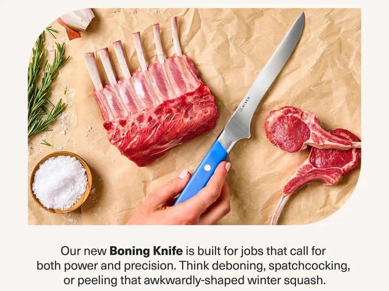 The Boning Knife is built for jobs that call for both power and precision.