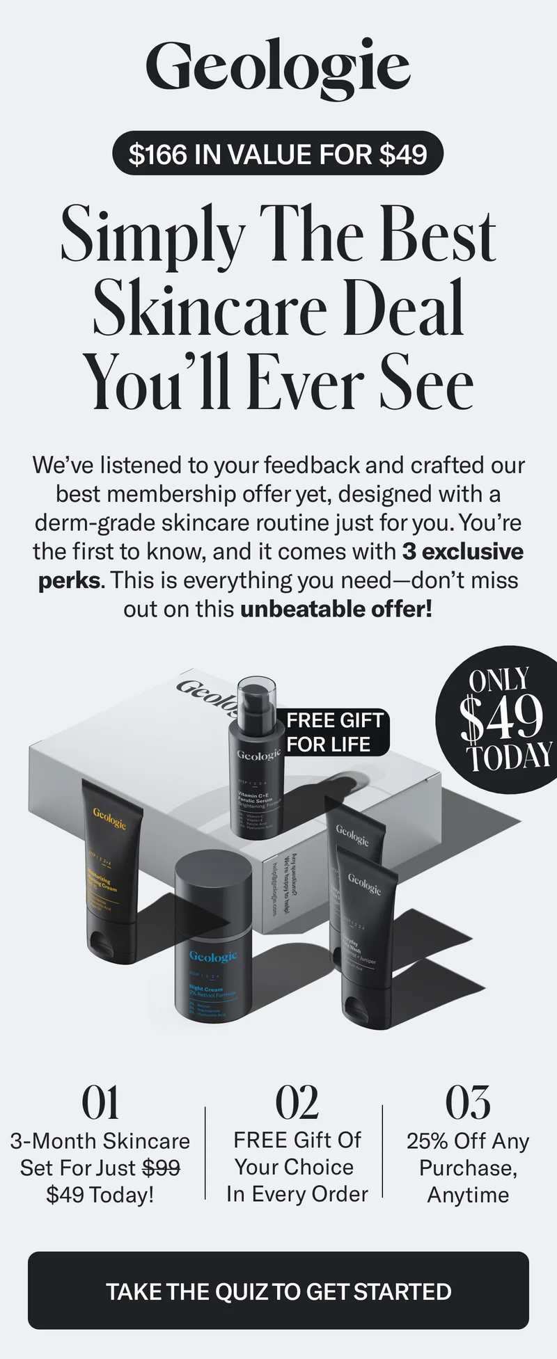 Simply the best skincare deal on the market