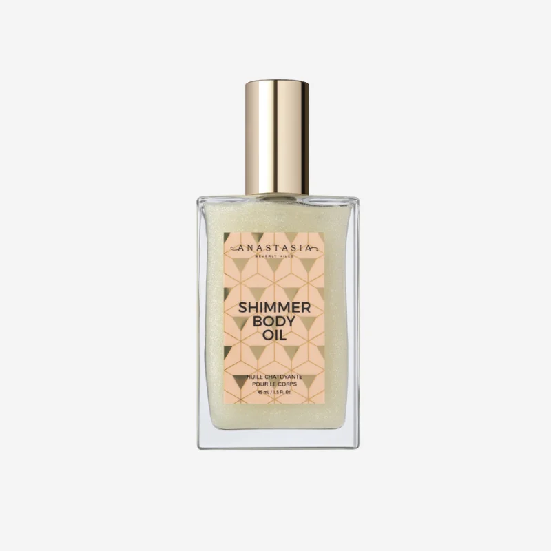 Shimmer Body Oil in White or Rose Gold