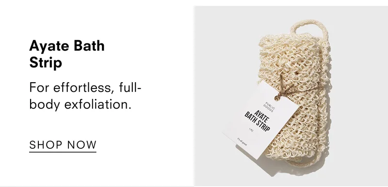 Ayate Bath Strip - For effortless full body exfoliation