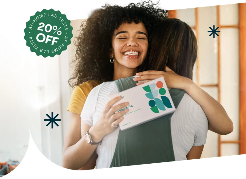 20% OFF at-home lab tests