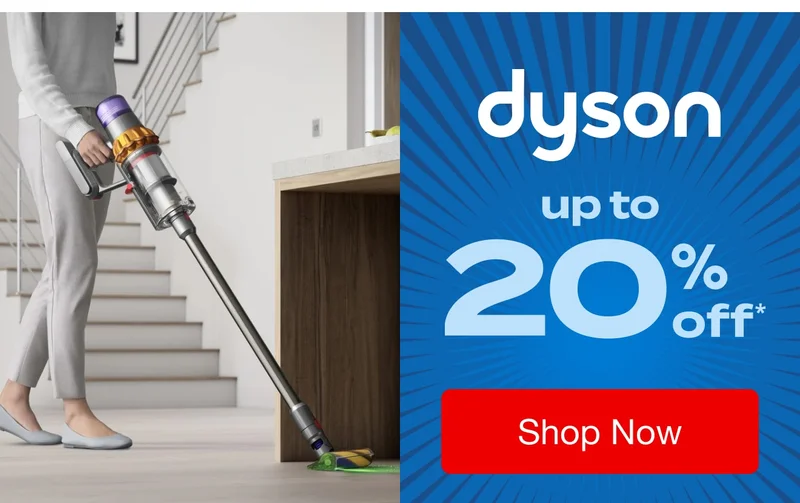 Dyson Up to 20% Off