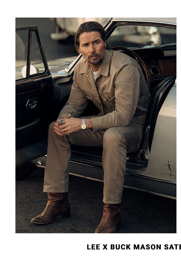Lee x Buck Mason Sateen Westerner Jacket - Tan