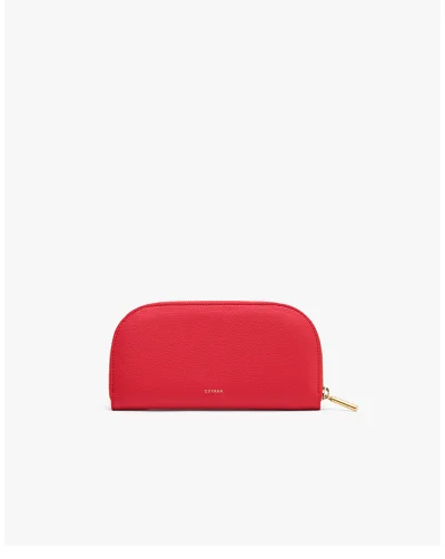 Curved Zip Wallet Lipstick