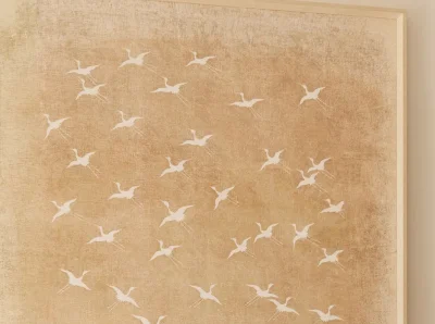 Shop Crane Stencil 2 Wall Art
