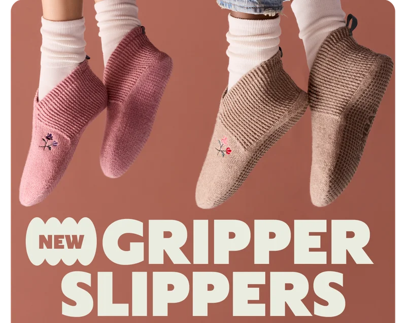 New GRIPPER SLIPPERS