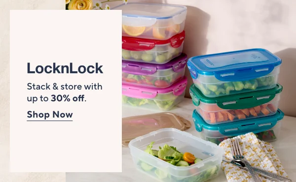 locknlock, up to 30% off