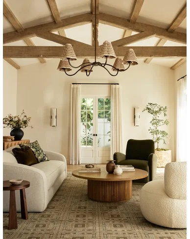Jordan Chandelier-Romaric and Antique Bronze / 32"Dia