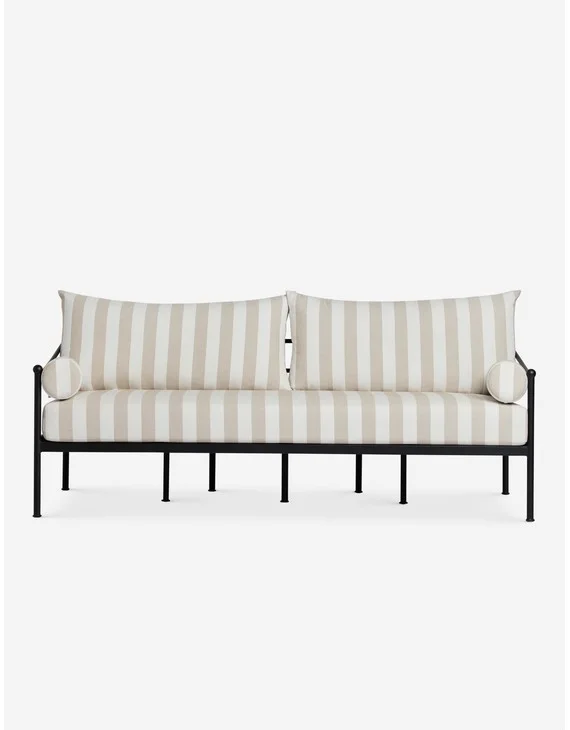 Leni Outdoor Sofa - Natural Stripe