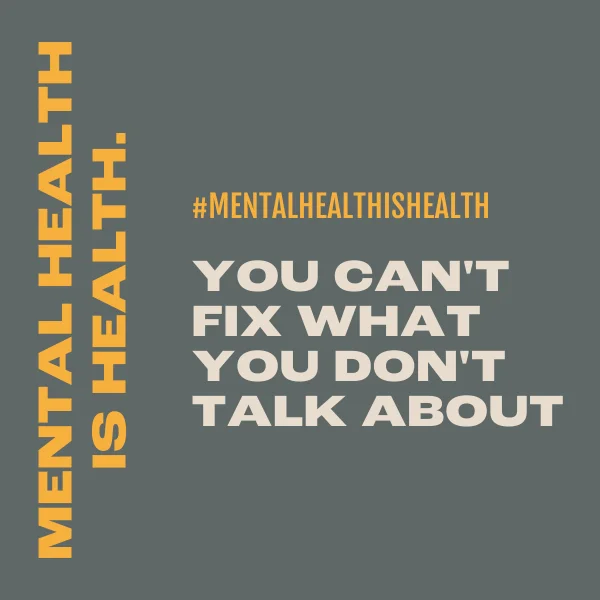 MENTAL ILLNESS IS PERSONAL