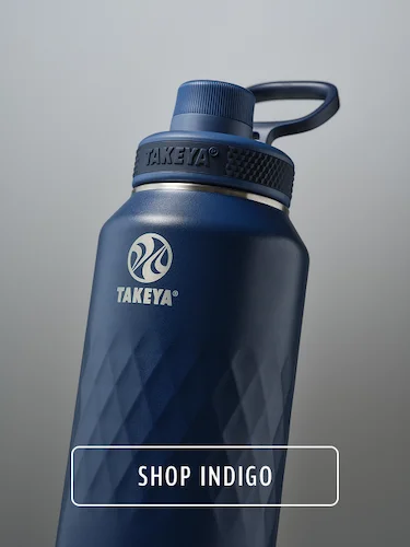 22oz Takeya Sport Water Bottle With Spout Lid - Indigo