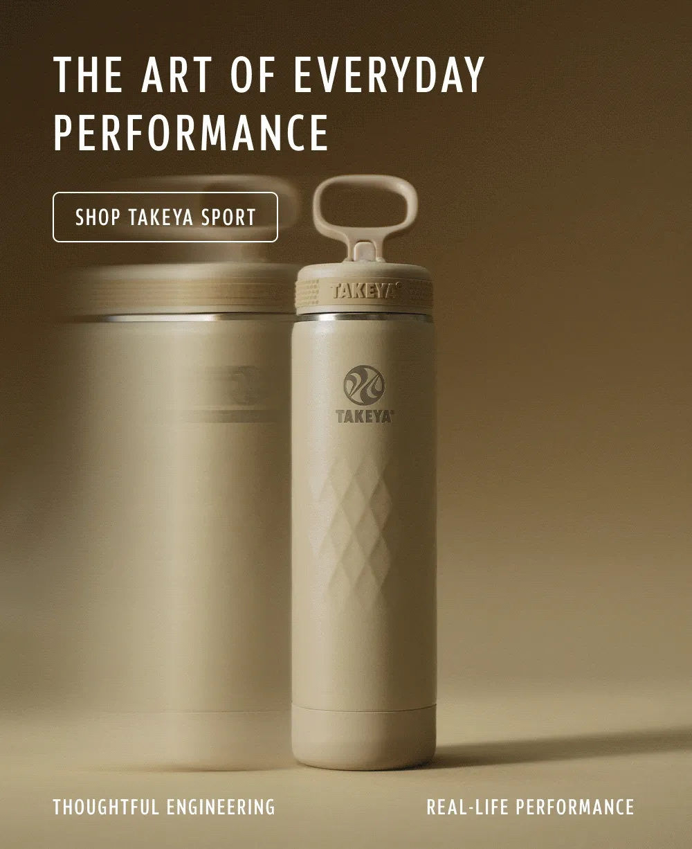 The Art of Everyday Performance. Thoughtful Engineering. Real-life Performance.