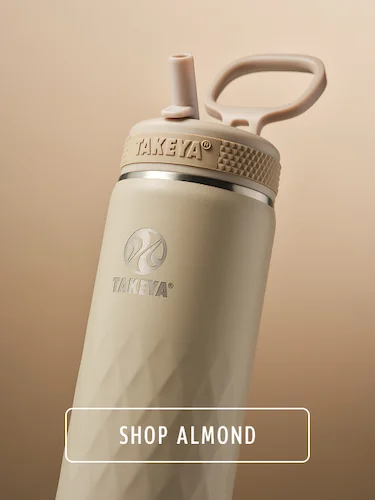 22oz Takeya Sport Water Bottle With Straw Lid - Almond