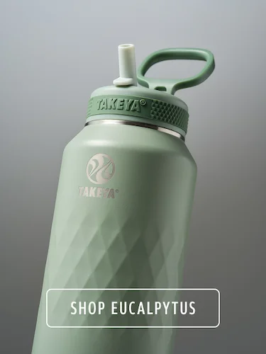 22oz Takeya Sport Water Bottle With Straw Lid - Eucalyptus