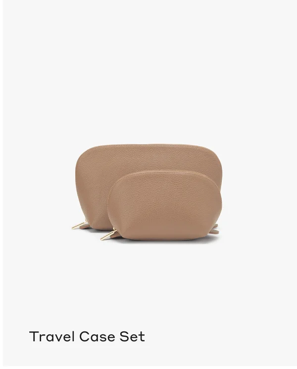 Travel Case Set Cappuccino