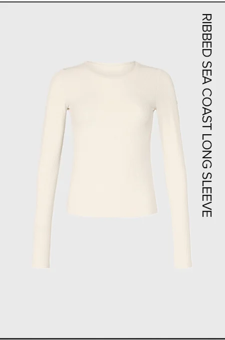 RIBBED SEA COAST LONG SLEEVE