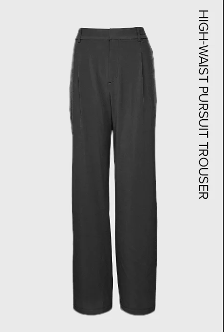HIGH-WAIST PURSUIT TROUSER