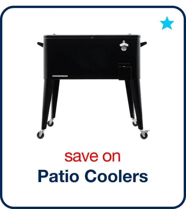 Refreshment Ready: Permasteel Patio Cooler $201.99