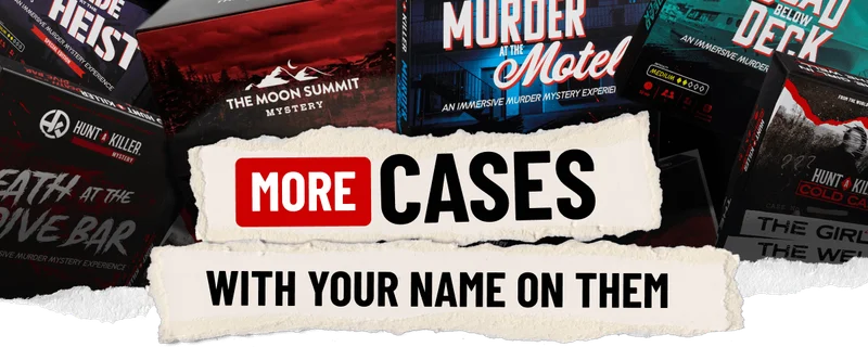 MORE CASES WITH YOUR NAME ON THEM