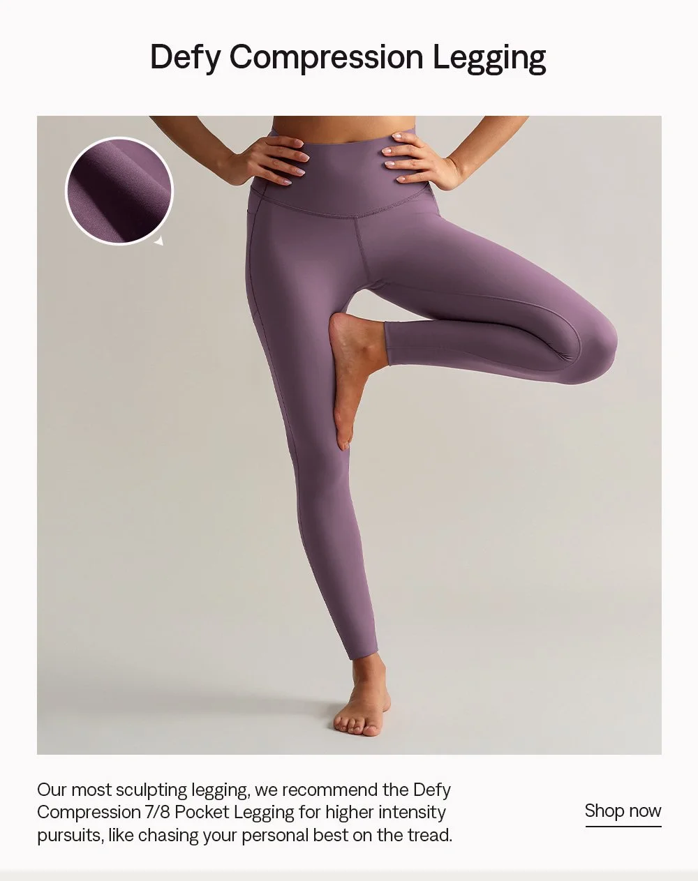 Defy Compression 7/8 Pocket Legging