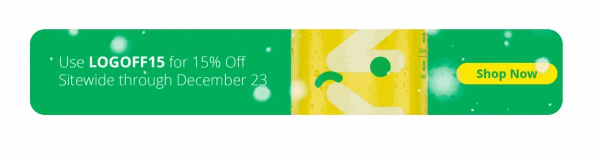 Use code LOGOFF15 for 15% off sitewide through Dec 23 (Shop Now)