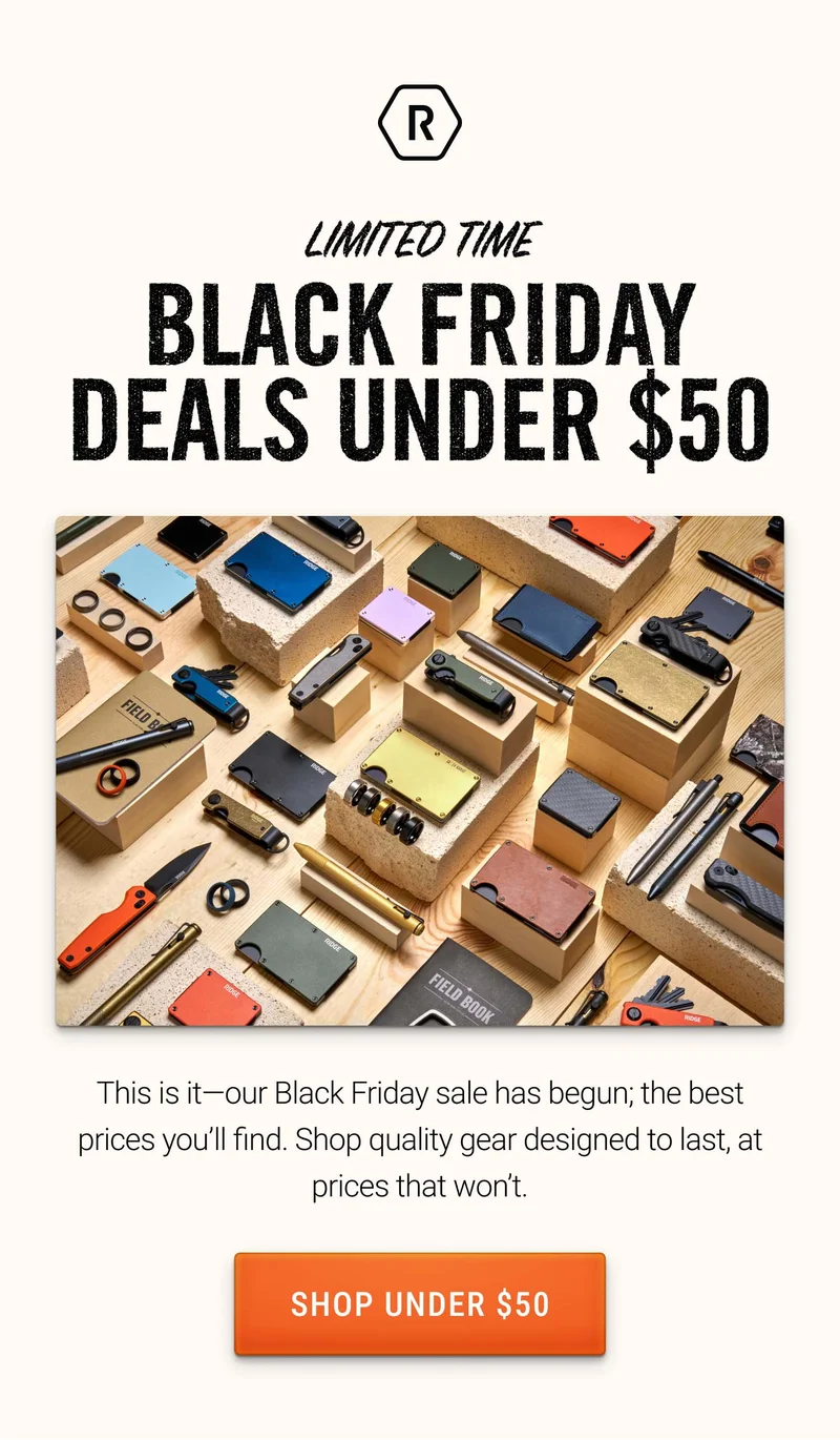 Limited Time: Black Friday Deals Under $50
