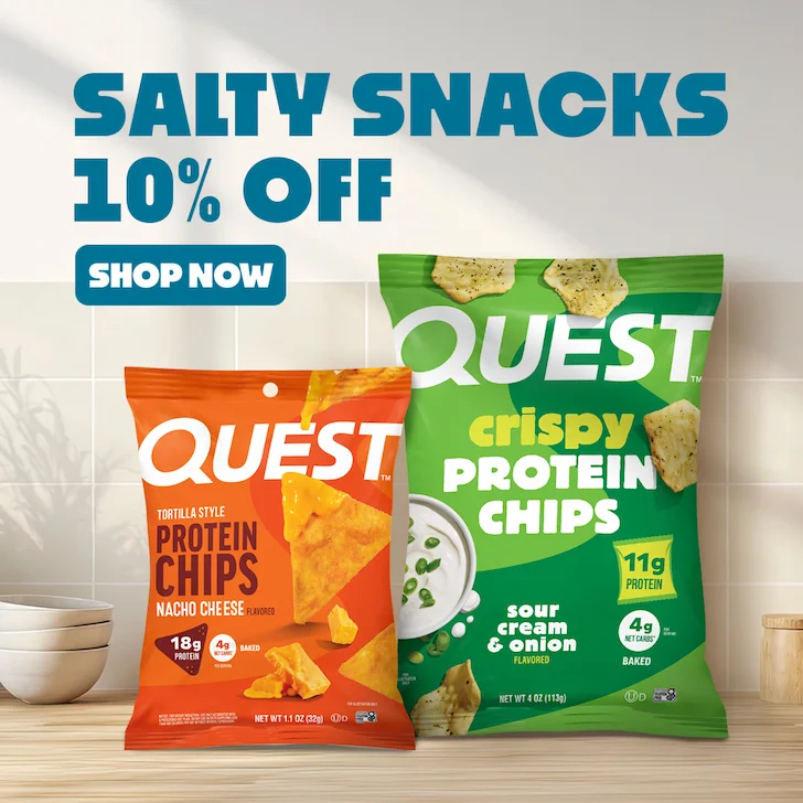 Quest Nutrition - Salty Snacks 10% Off