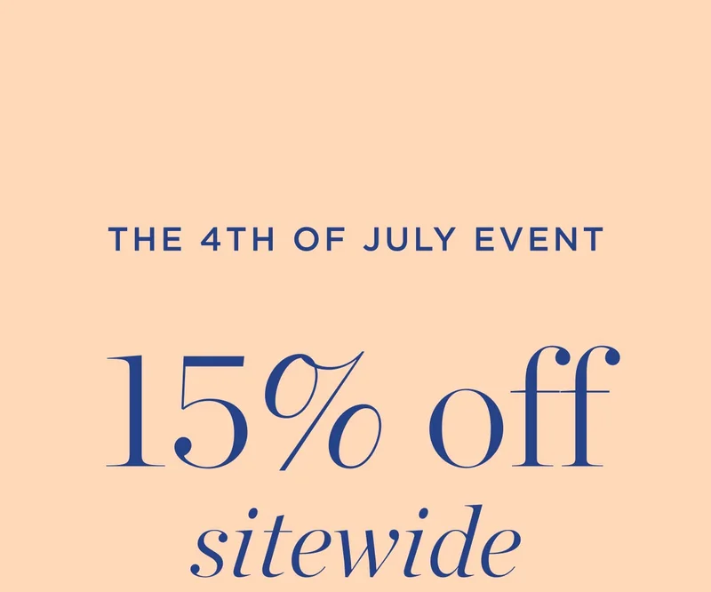 15% Off Sitewide