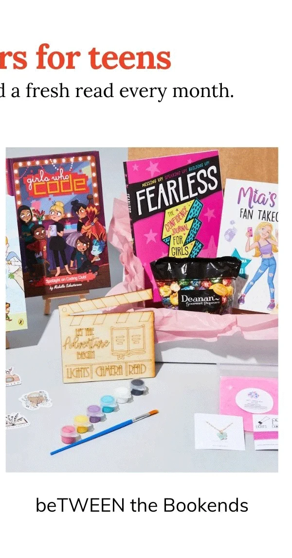 beTWEEN the Bookends: Tween Book and Lifestyle Box
