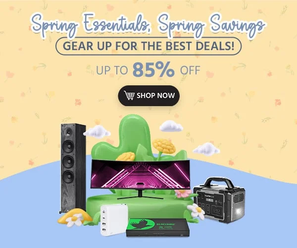 Spring Essentials, Spring Savings Gear Up for the Best Deals! Up to 85% OFF Shop Now