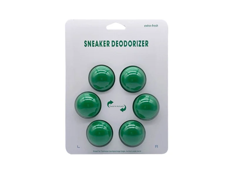 MPM Deodorizing Balls for Shoes, Gym Bags, Drawers, Locker - 6 Pack