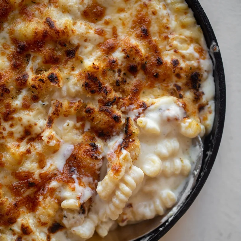 Creamy Fontina Baked Macaroni and Cheese