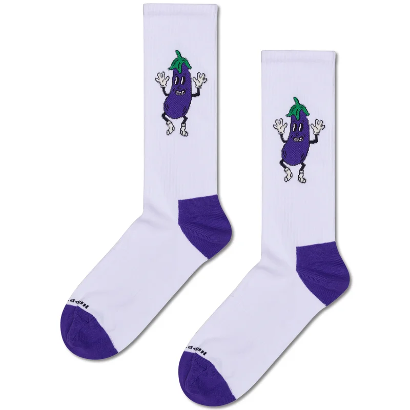 Aubergine Sneaker Sock