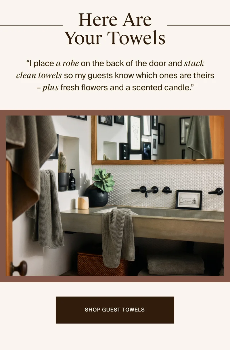 Shop Guest Towels