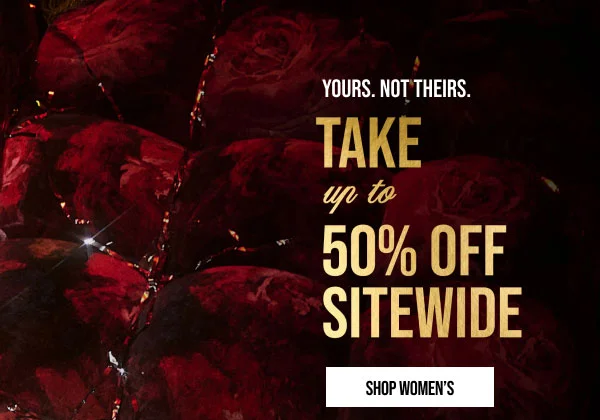 Up to 50% off Shop Women's