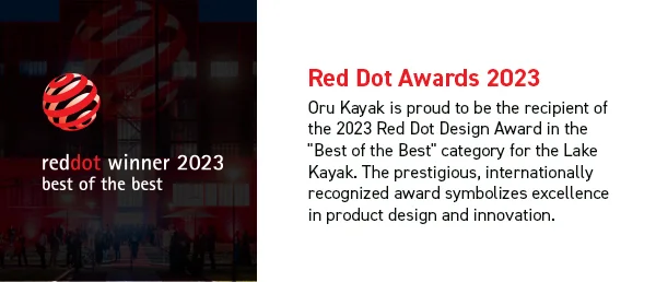 Lake Kayak: Winner of the 2023 Red Dot Award Lake Kayak: Winner of the 2023 Red Dot Award