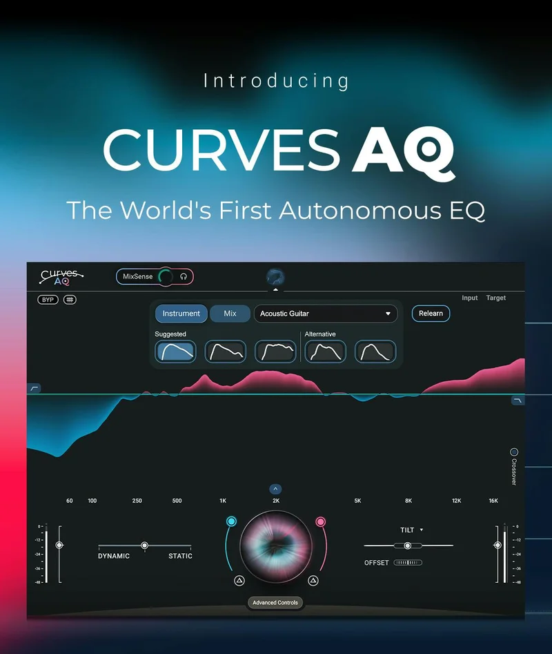 New Plugin! 🤯 Curves AQ - The World’s First Autonomous EQ.