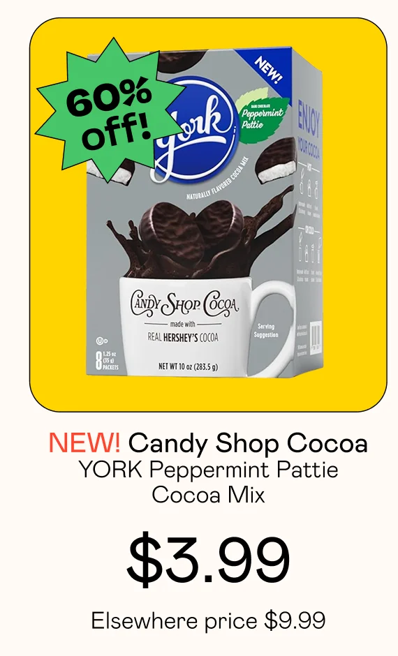 YORK Peppermint Pattie Cocoa Mix
