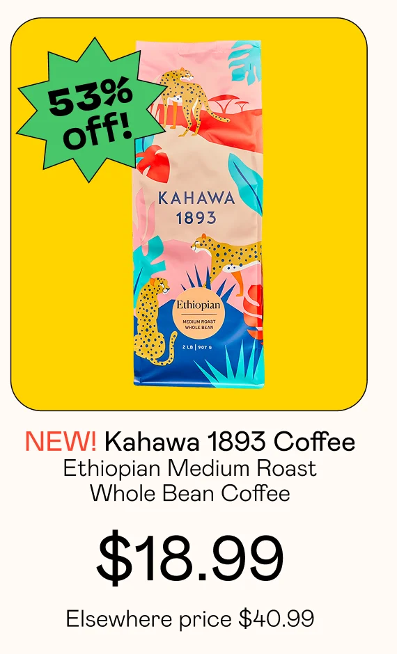 Ethiopian Medium Roast Whole Bean Coffee