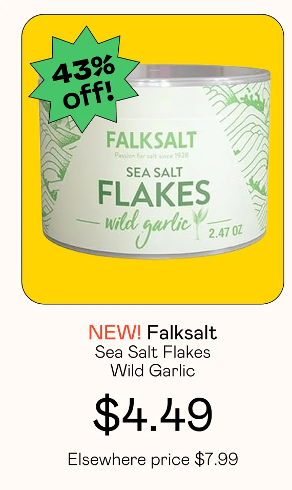 Sea Salt Flakes - Wild Garlic