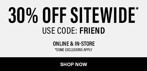 30% Off Sitewide