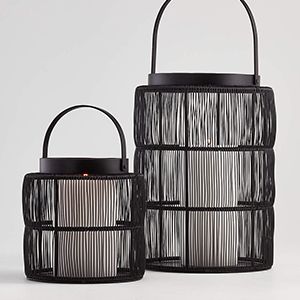 Ora Black Wire Lanterns
