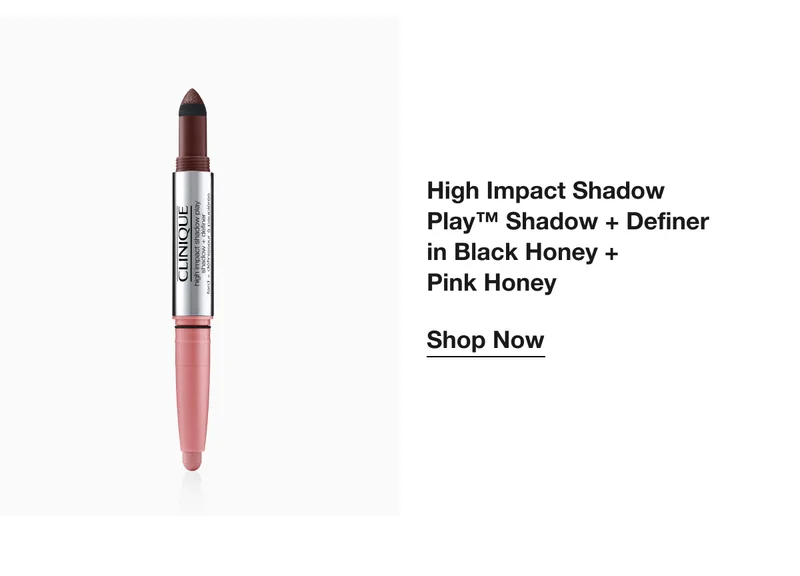High Impact Shadow Play™ Shadow + Definer in Black Honey + Pink Honey | Shop Now